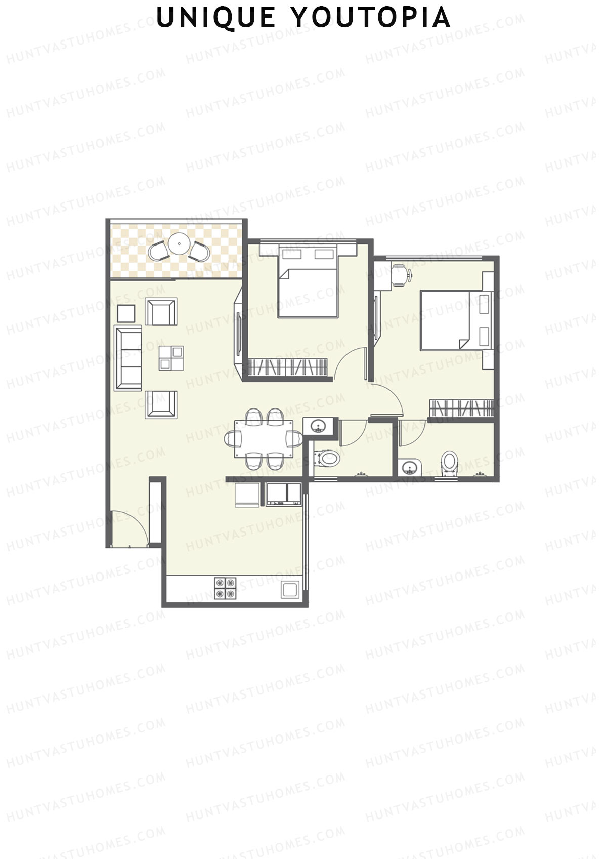 Unique Youtopia Wing A5 Unit 7 Floor Plan