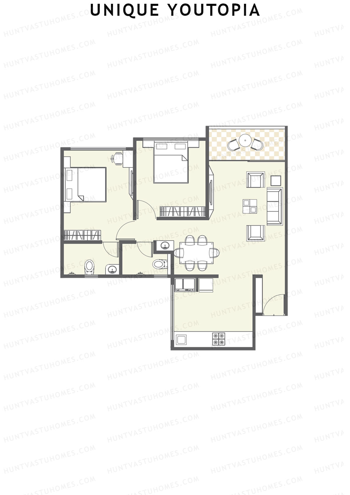 Unique Youtopia Wing A5 Unit 8 Floor Plan