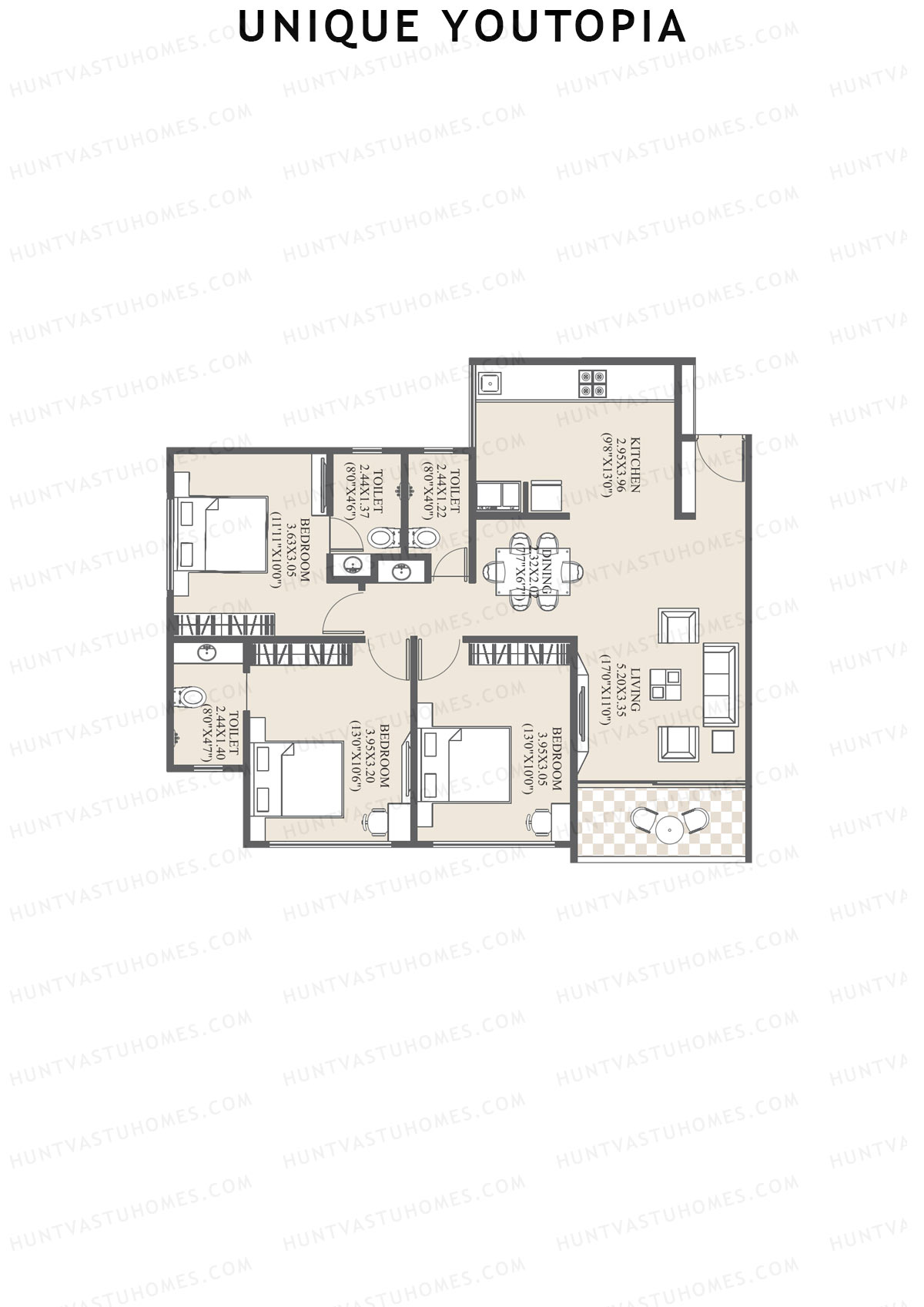Unique Youtopia Wing A6 Unit 5 Floor Plan