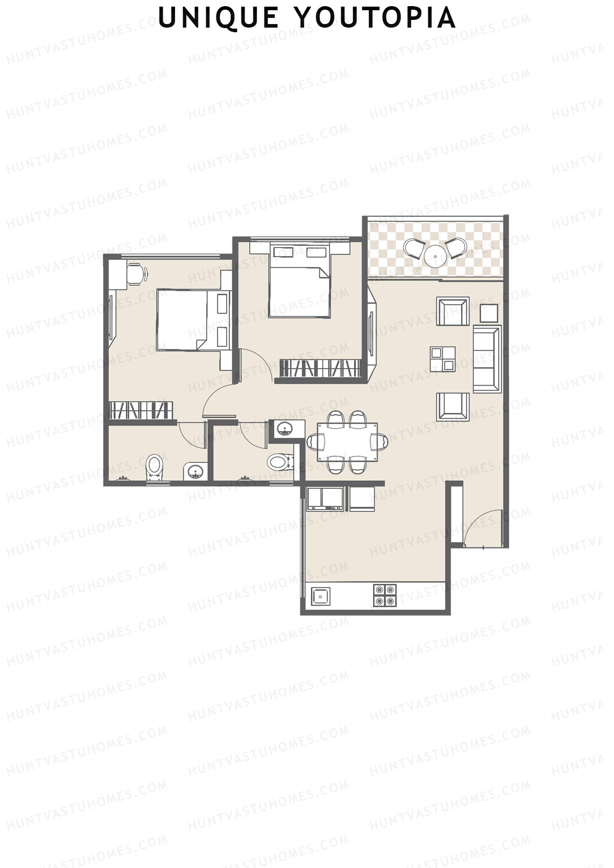 Unique Youtopia Wing A6 Unit 8 Floor Plan