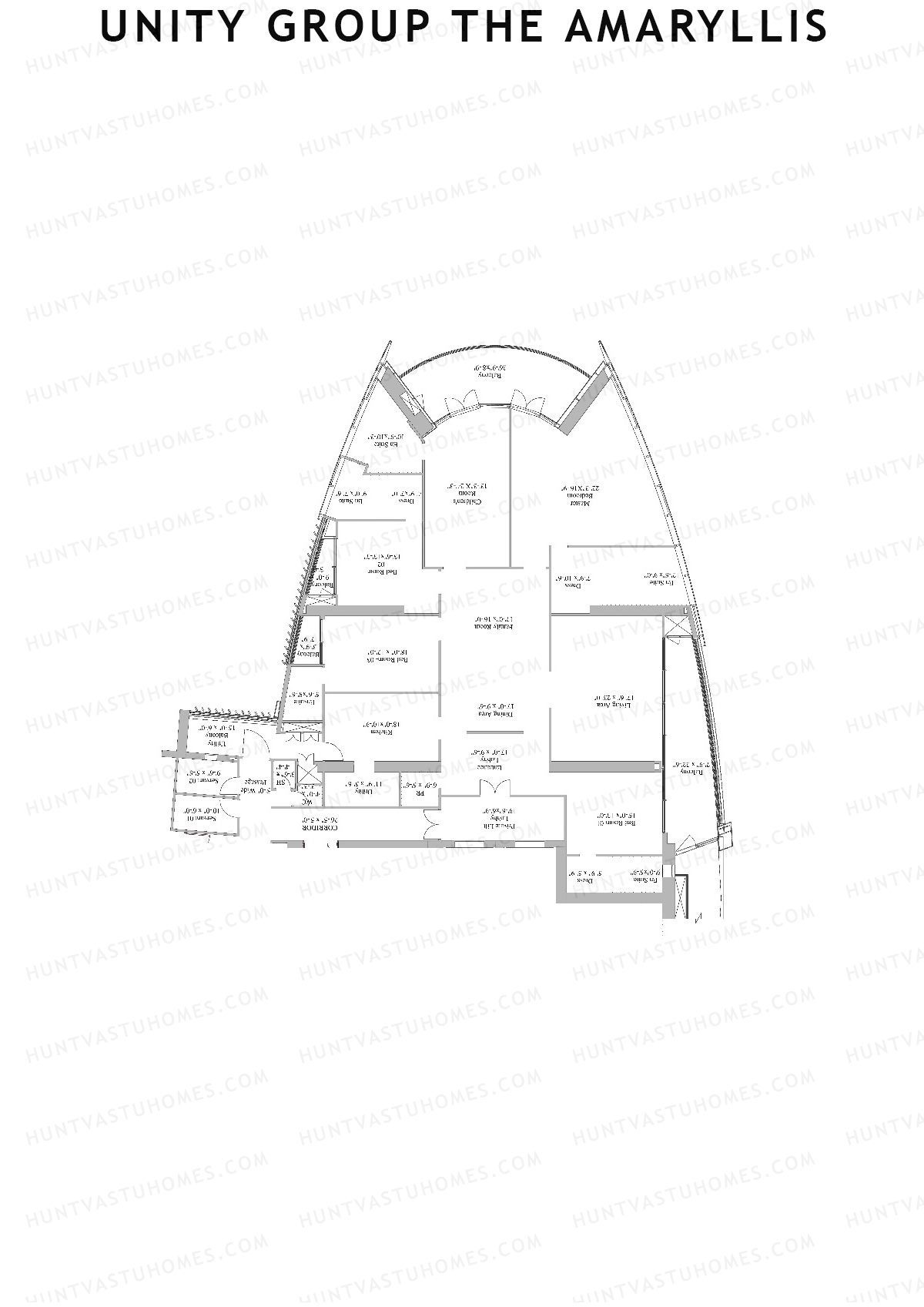 Unity Group The Amaryllis Iconic Unit 1 Floor Plan