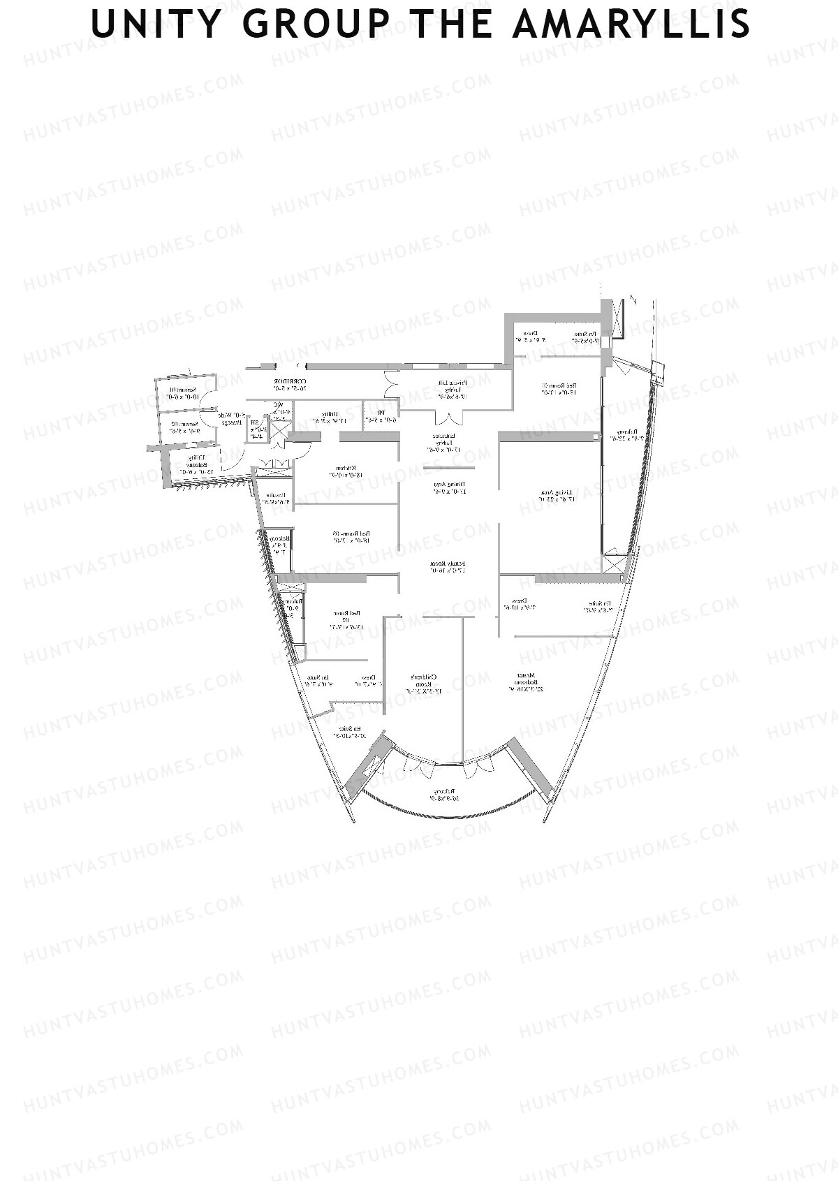 Unity Group The Amaryllis Iconic Unit 2 Floor Plan