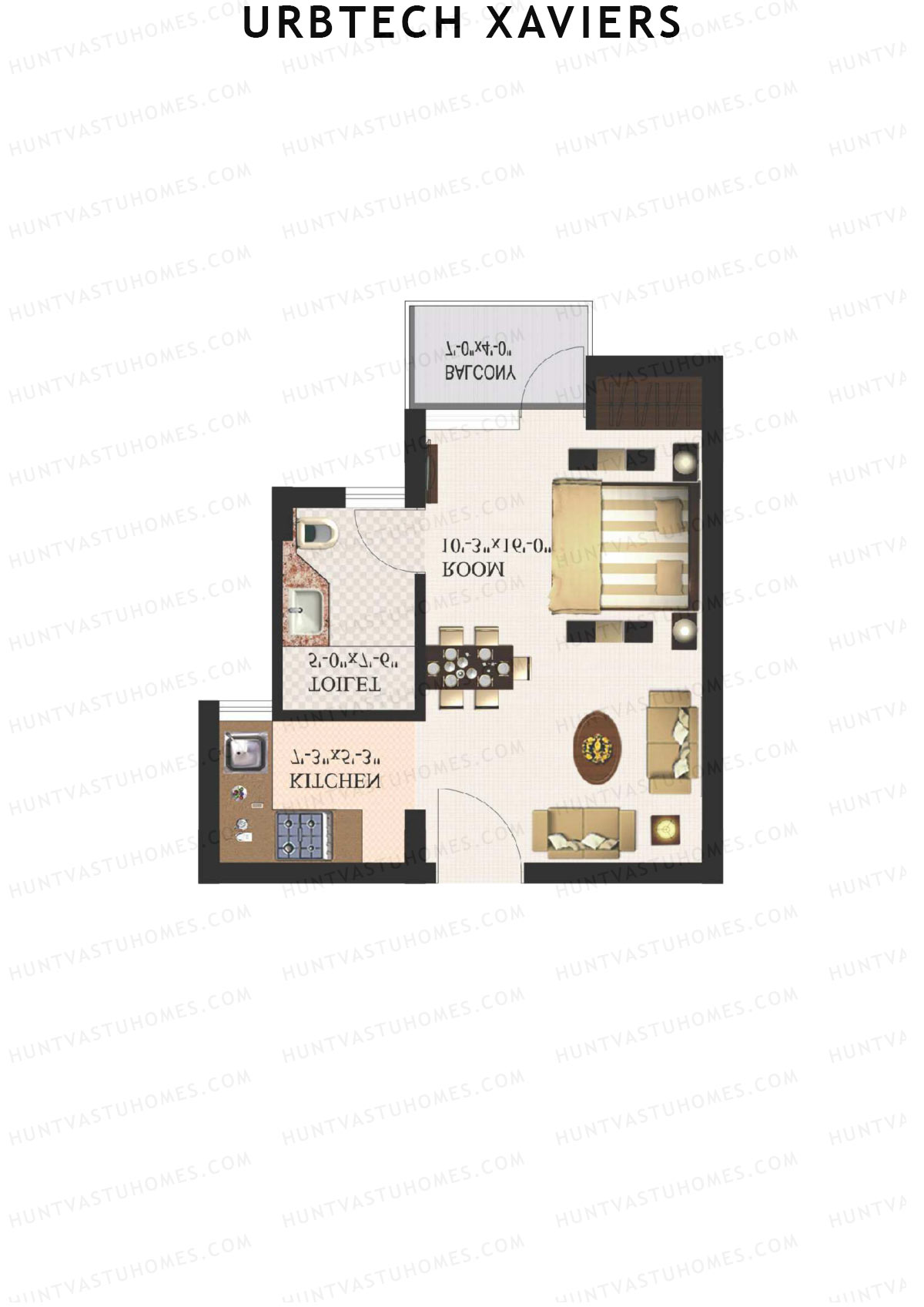 Urbtech Xaviers Marriot Unit 12 Floor Plan