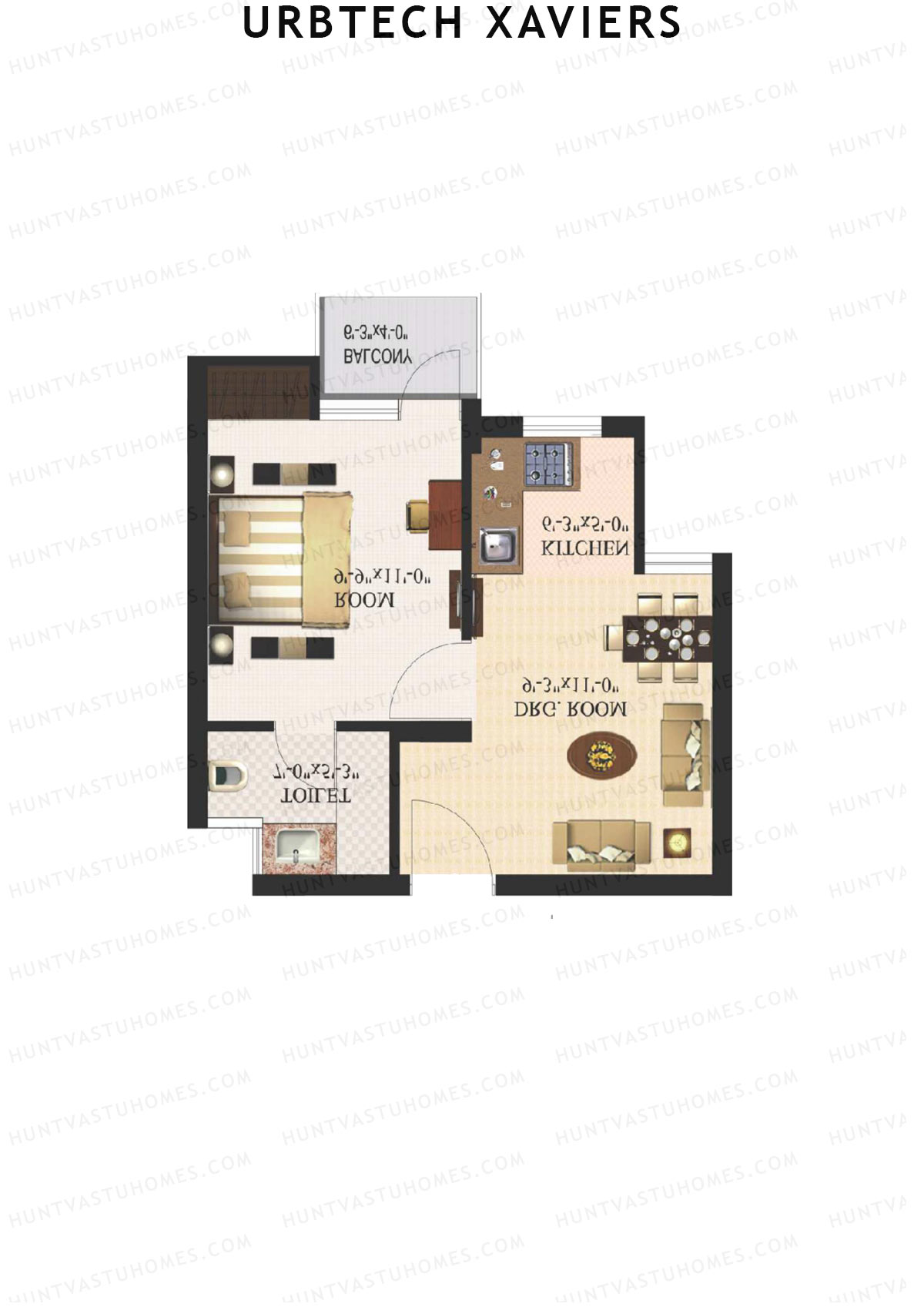 Urbtech Xaviers Marriot Unit 6 Floor Plan