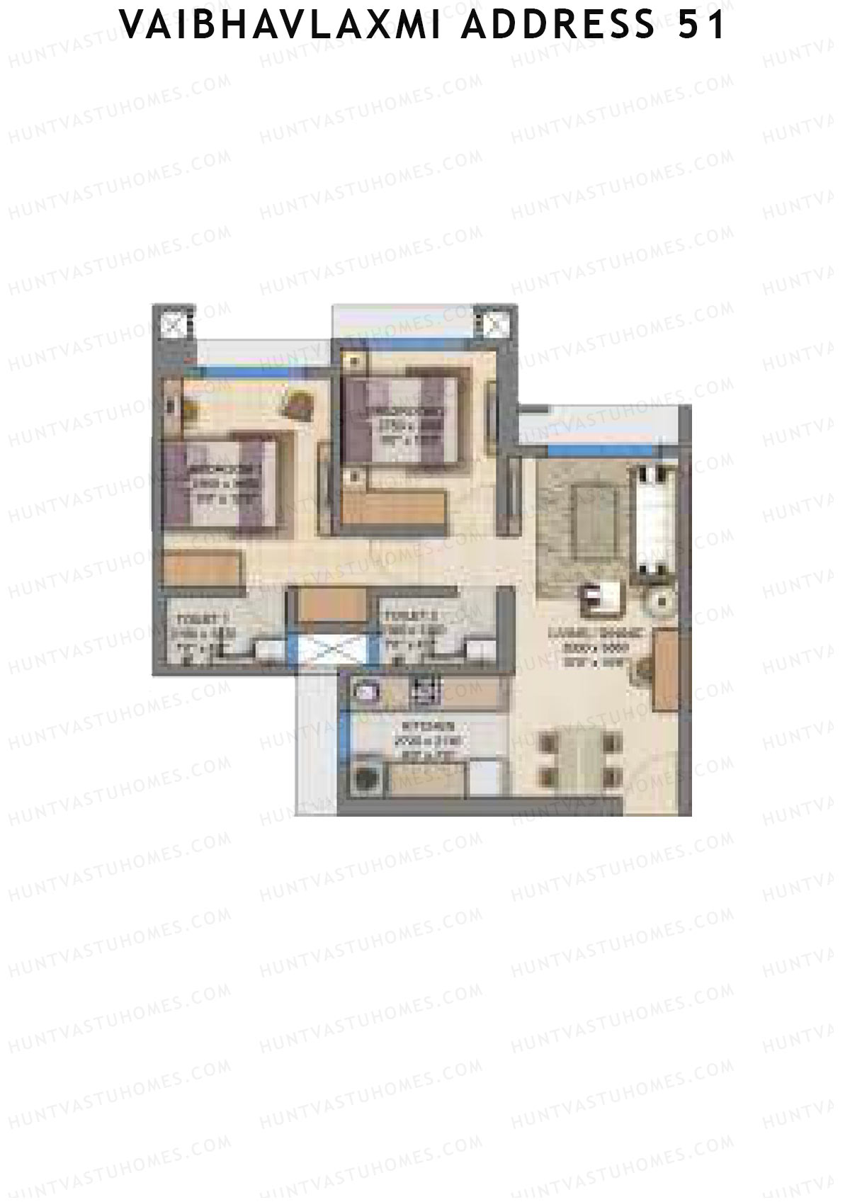 Vaibhavlaxmi Address 51 Tower A Unit 1 Floor Plan