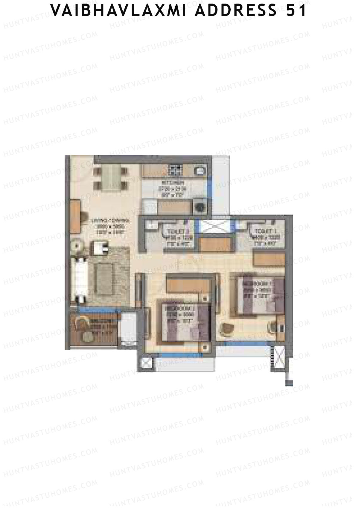 Vaibhavlaxmi Address 51 Tower A Unit 3 Floor Plan