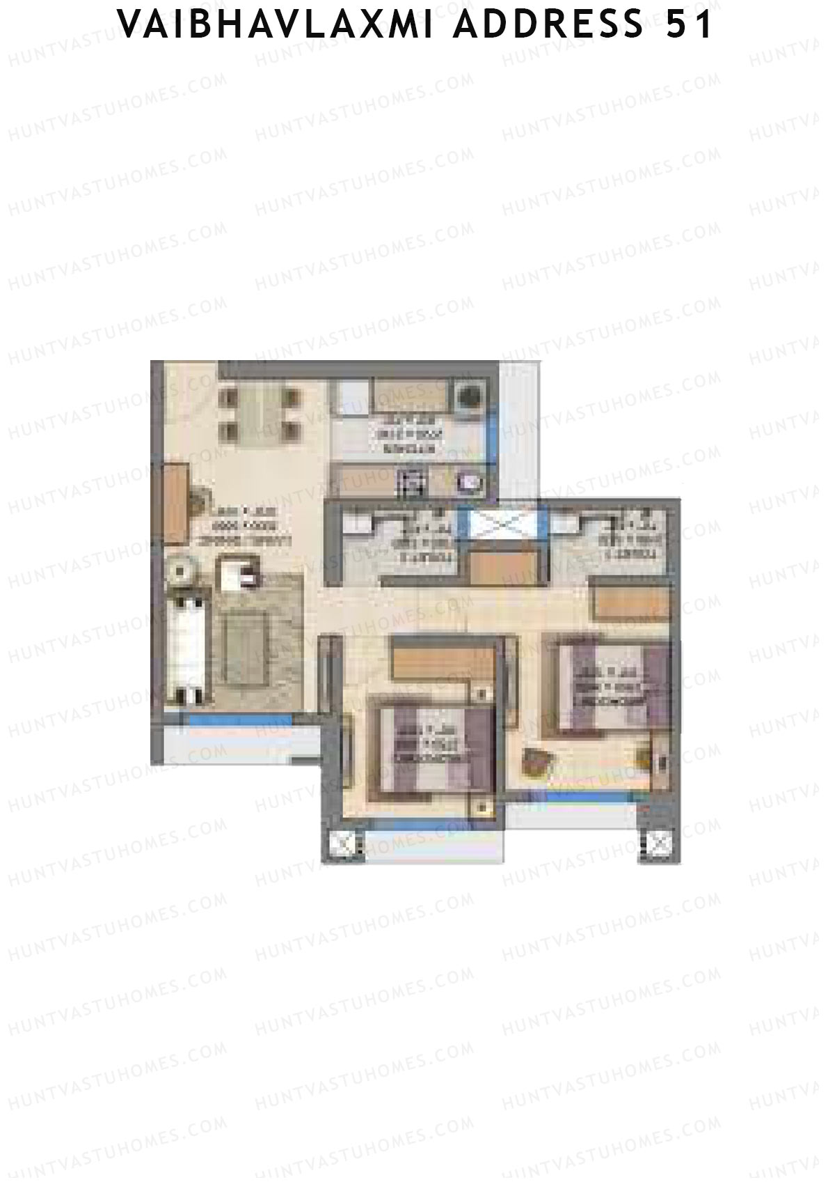 Vaibhavlaxmi Address 51 Tower A Unit 3 Floor Plan