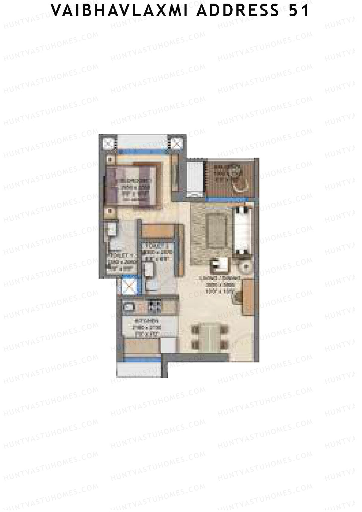 Vaibhavlaxmi Address 51 Tower B Unit 3 Floor Plan