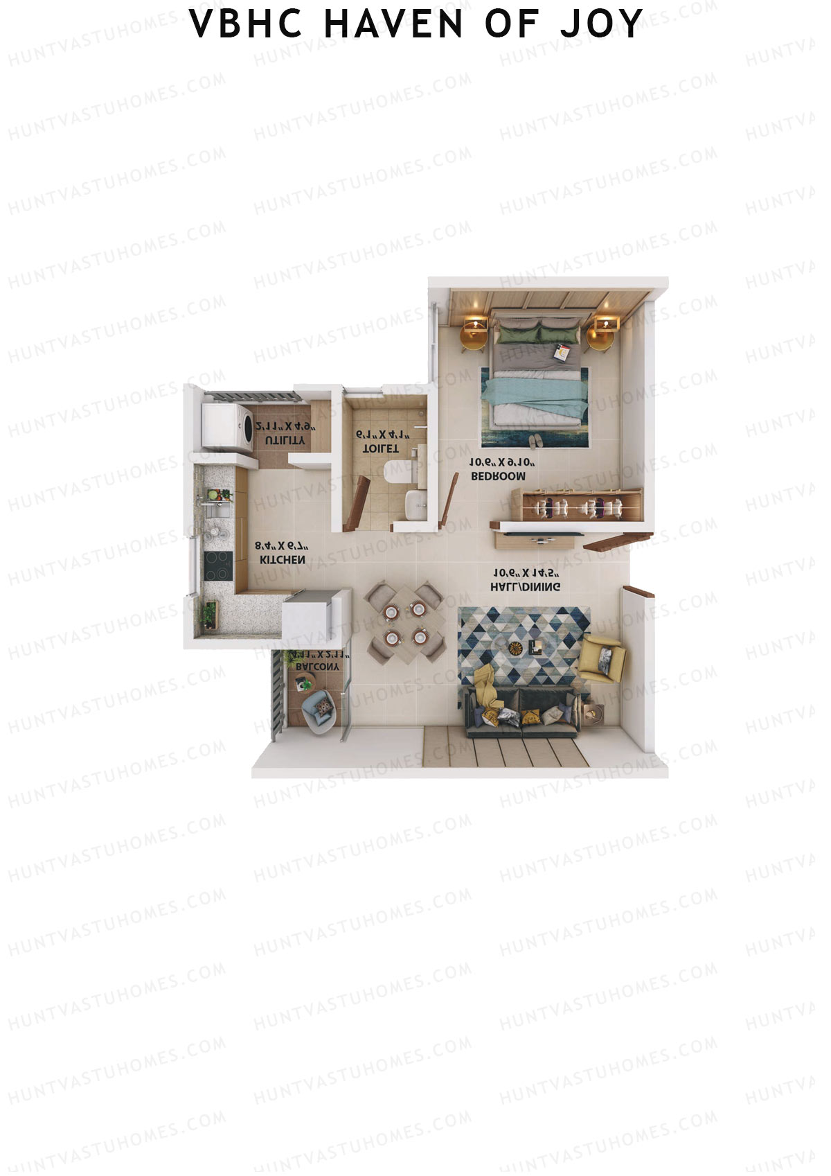 VBHC Haven of Joy Wing B1 Unit 7 Floor Plan