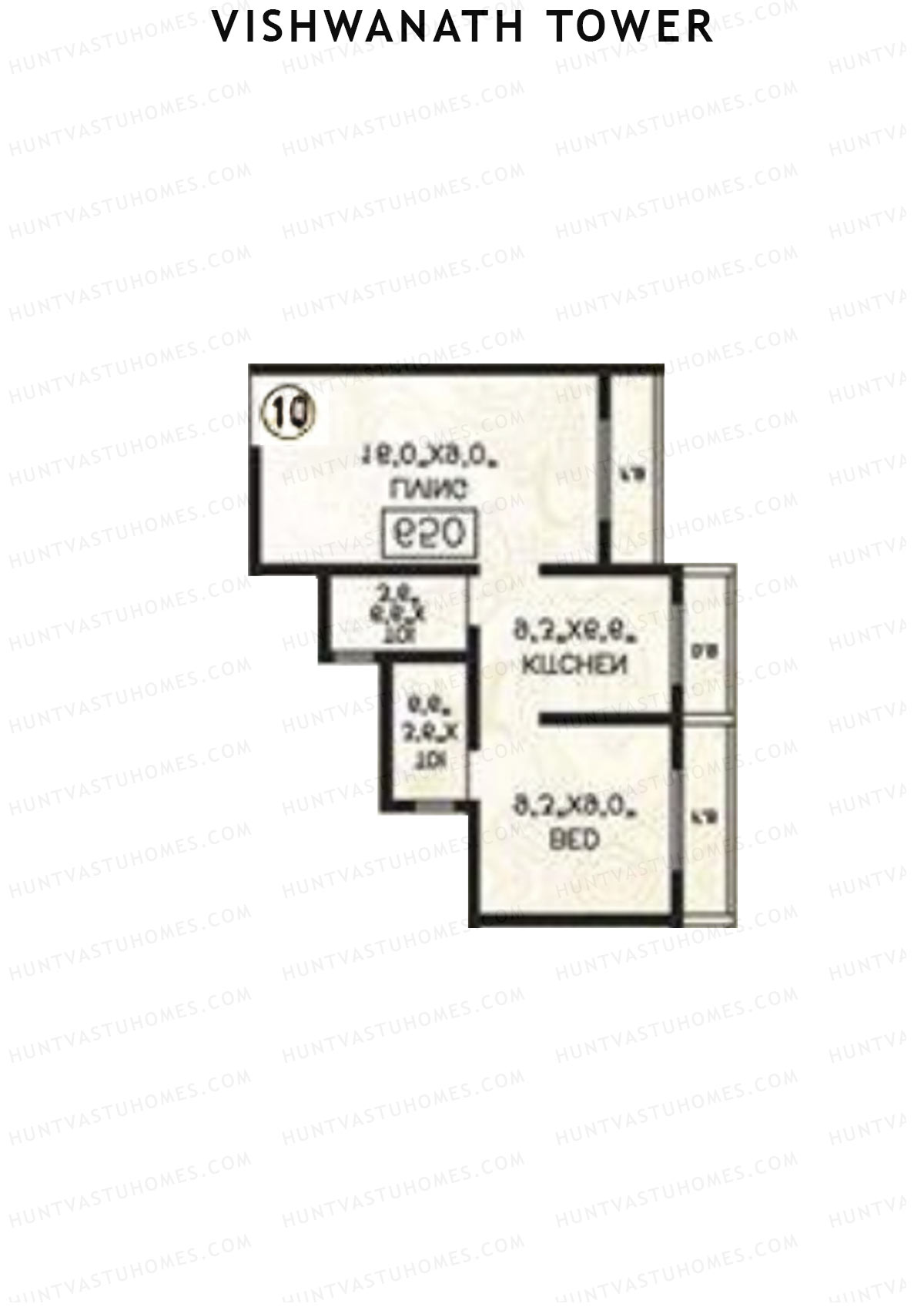 Vishwanath Tower Block A Unit 10 Floor Plan