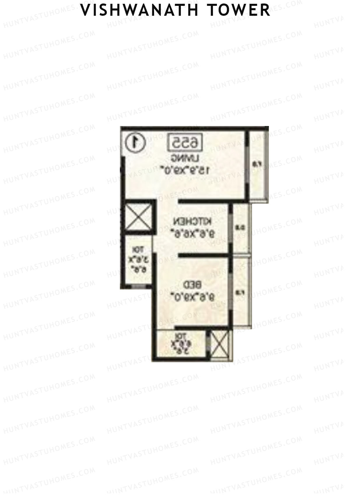 Vishwanath Tower Block A Unit 12 Floor Plan