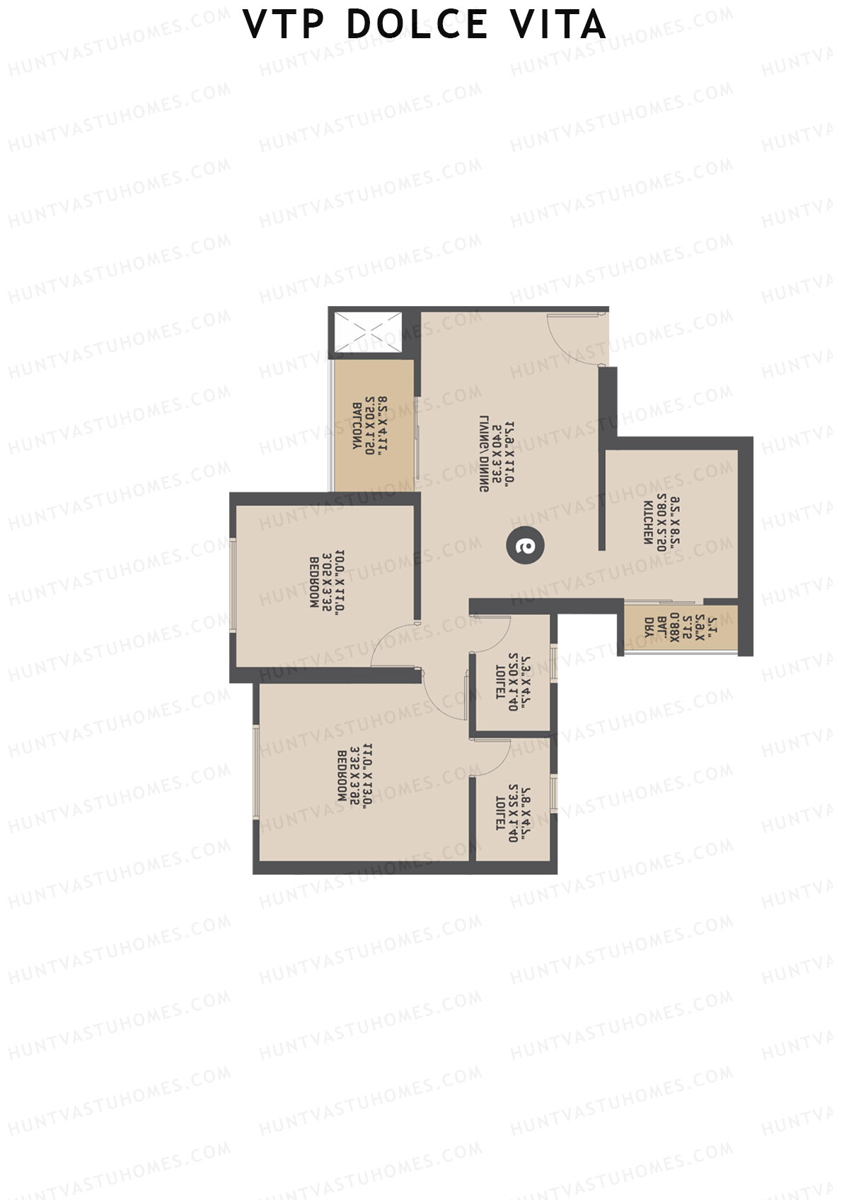 VTP Dolce Vita Tower 2 Unit 5 Floor Plan