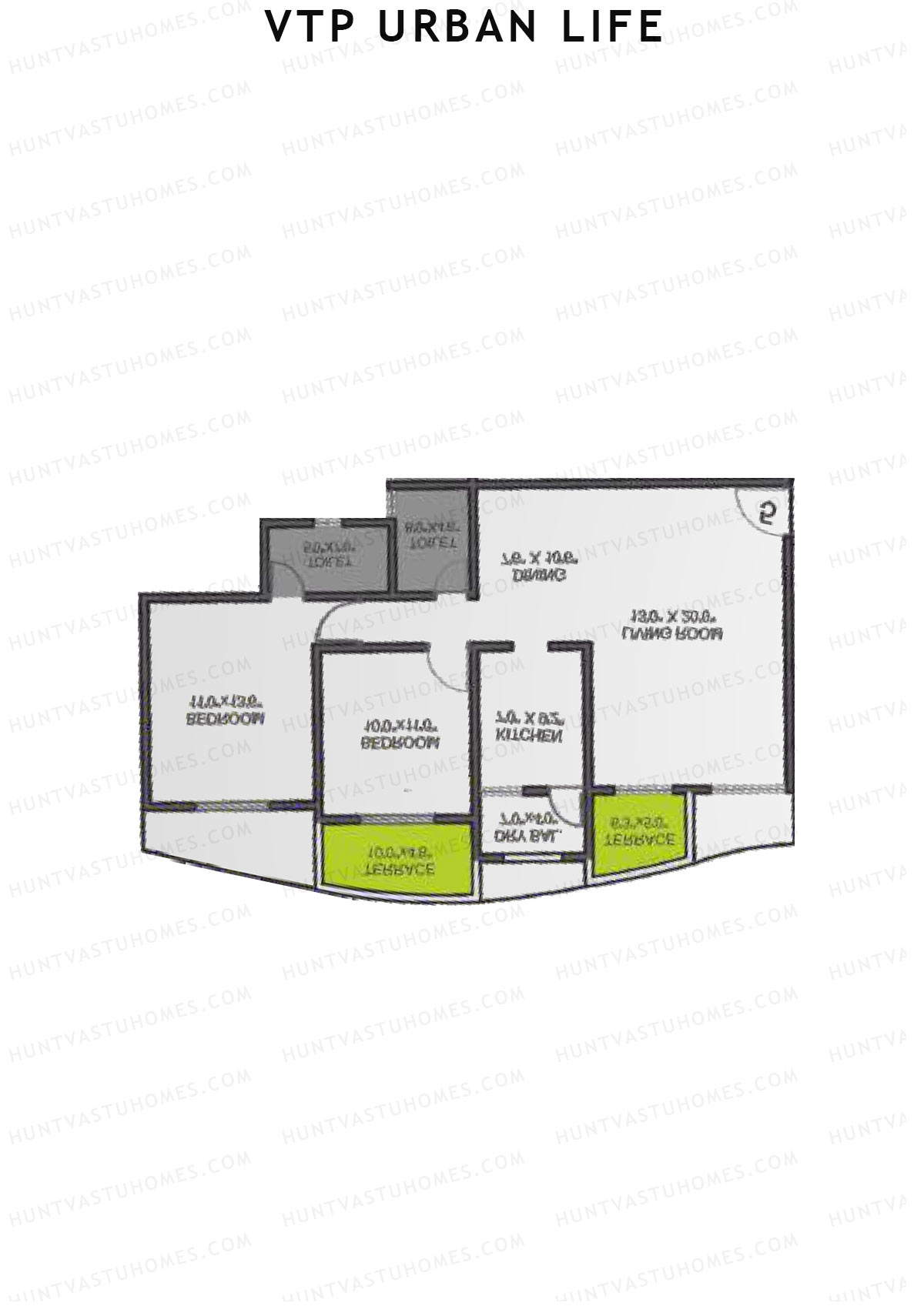 VTP Urban Life Wing C Unit 4 Floor Plan