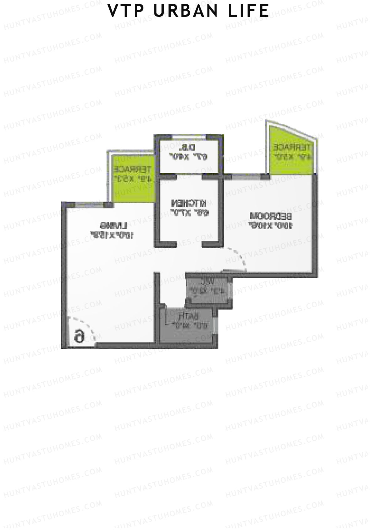 VTP Urban Life Wing C Unit 7 Floor Plan