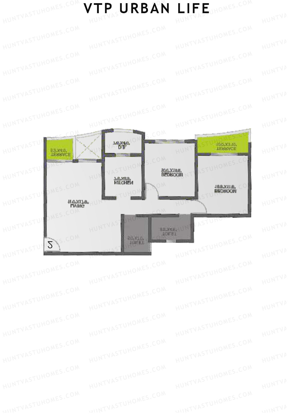 VTP Urban Life Wing D Unit 1 Floor Plan