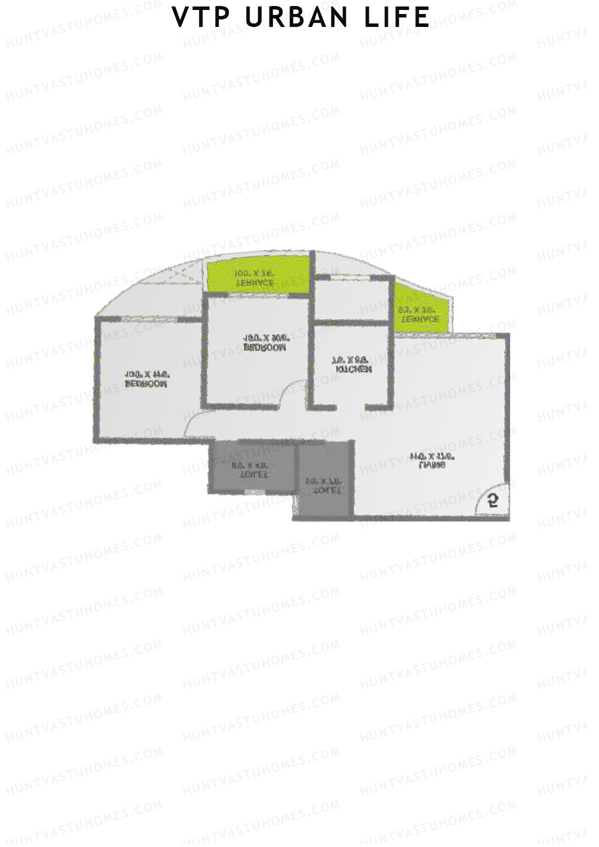 VTP Urban Life Wing D Unit 6 Floor Plan