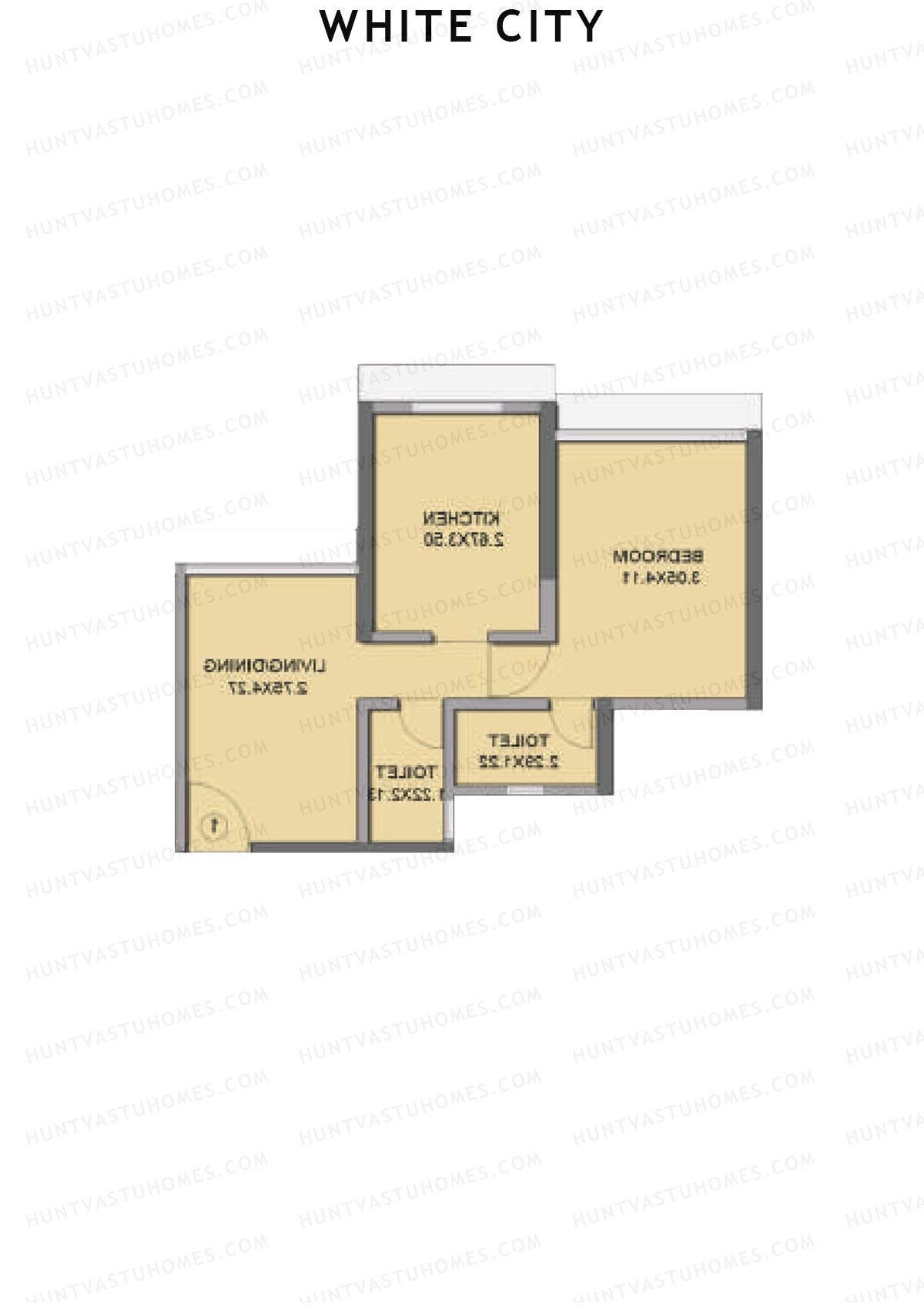 White City Ivory Unit 2 Floor Plan