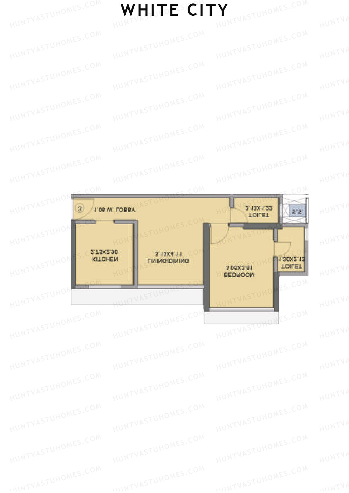 White City Ivory Unit 4 Floor Plan