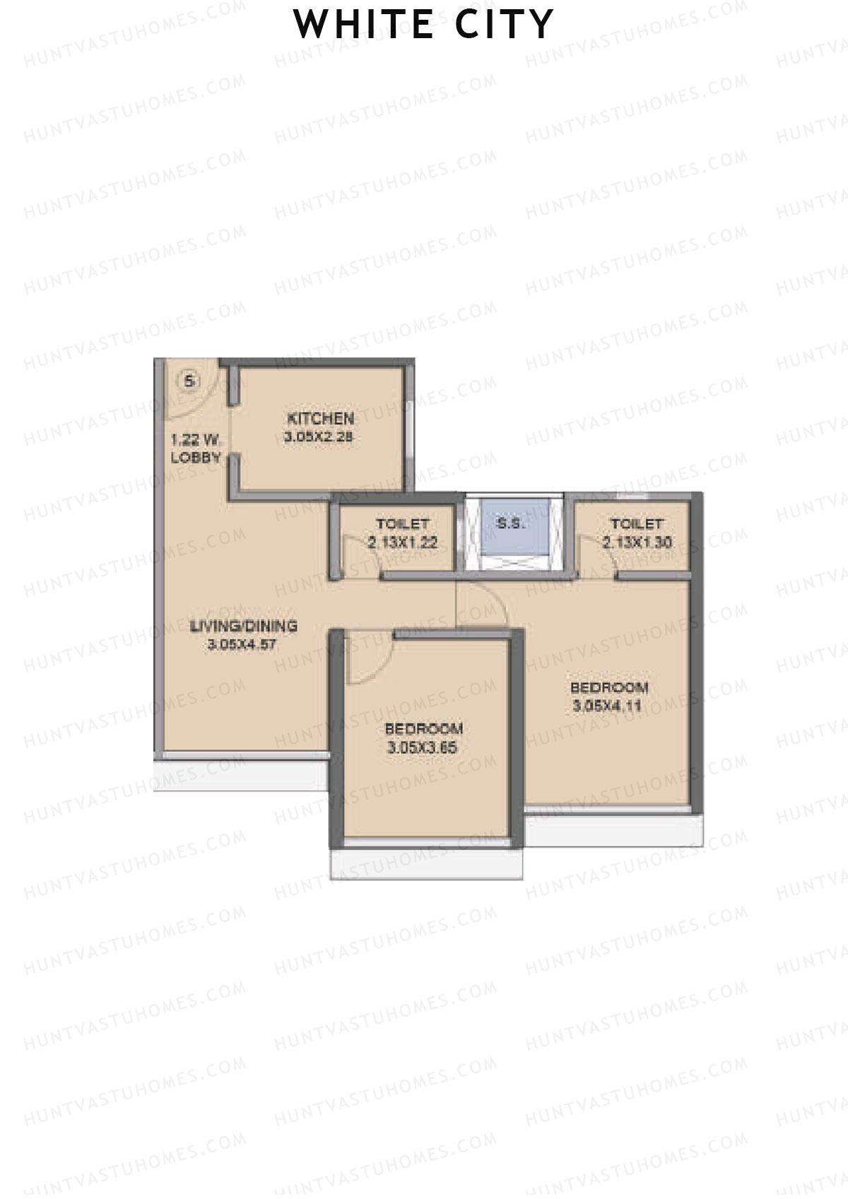 White City Ivory Unit 5 Floor Plan
