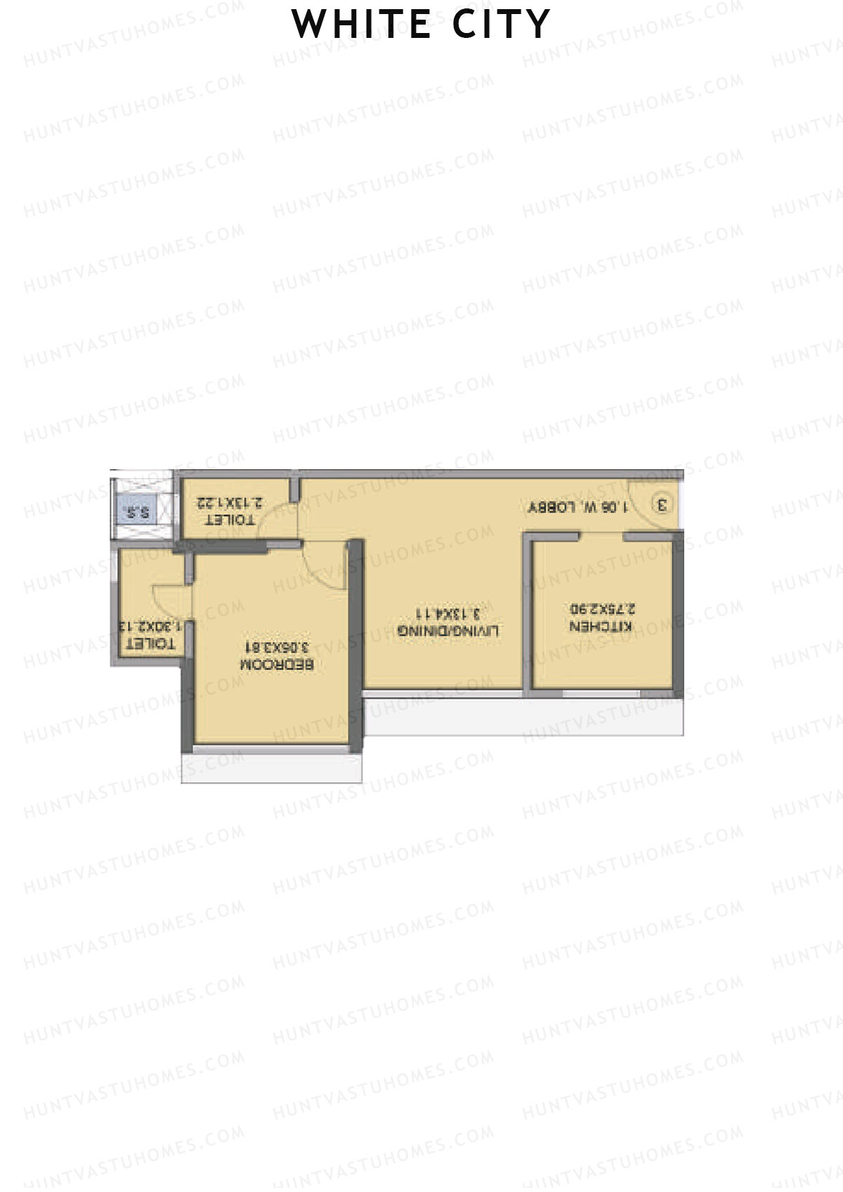 White City Ivory Unit 7 Floor Plan