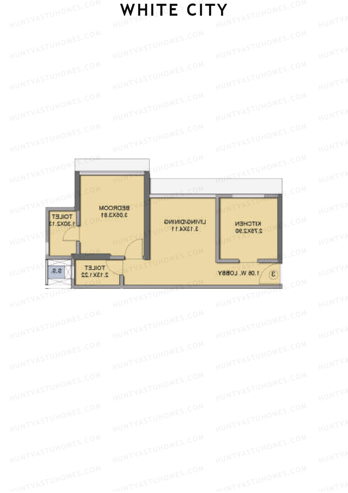 White City Ivory Unit 8 Floor Plan