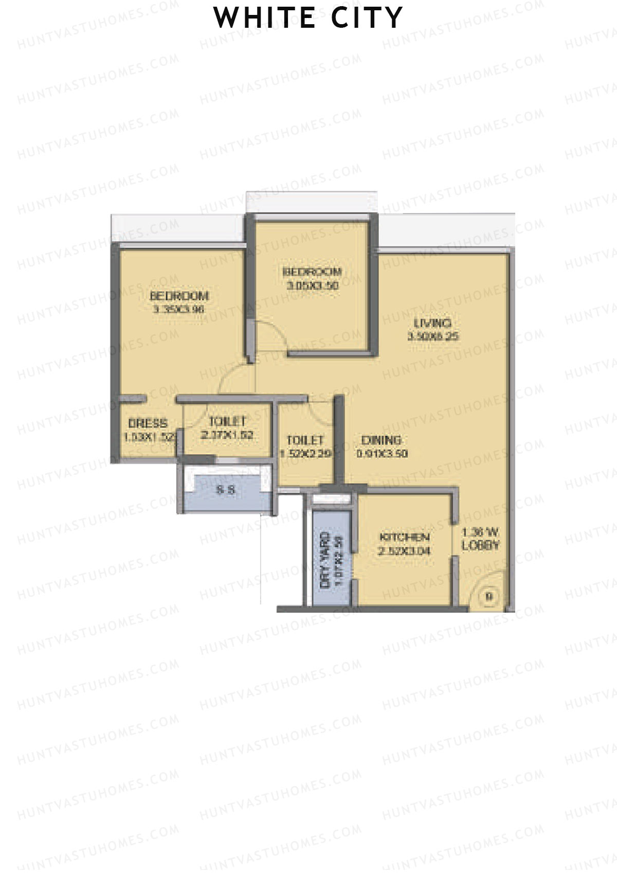 White City Tower Opal Unit 9 Floor Plan