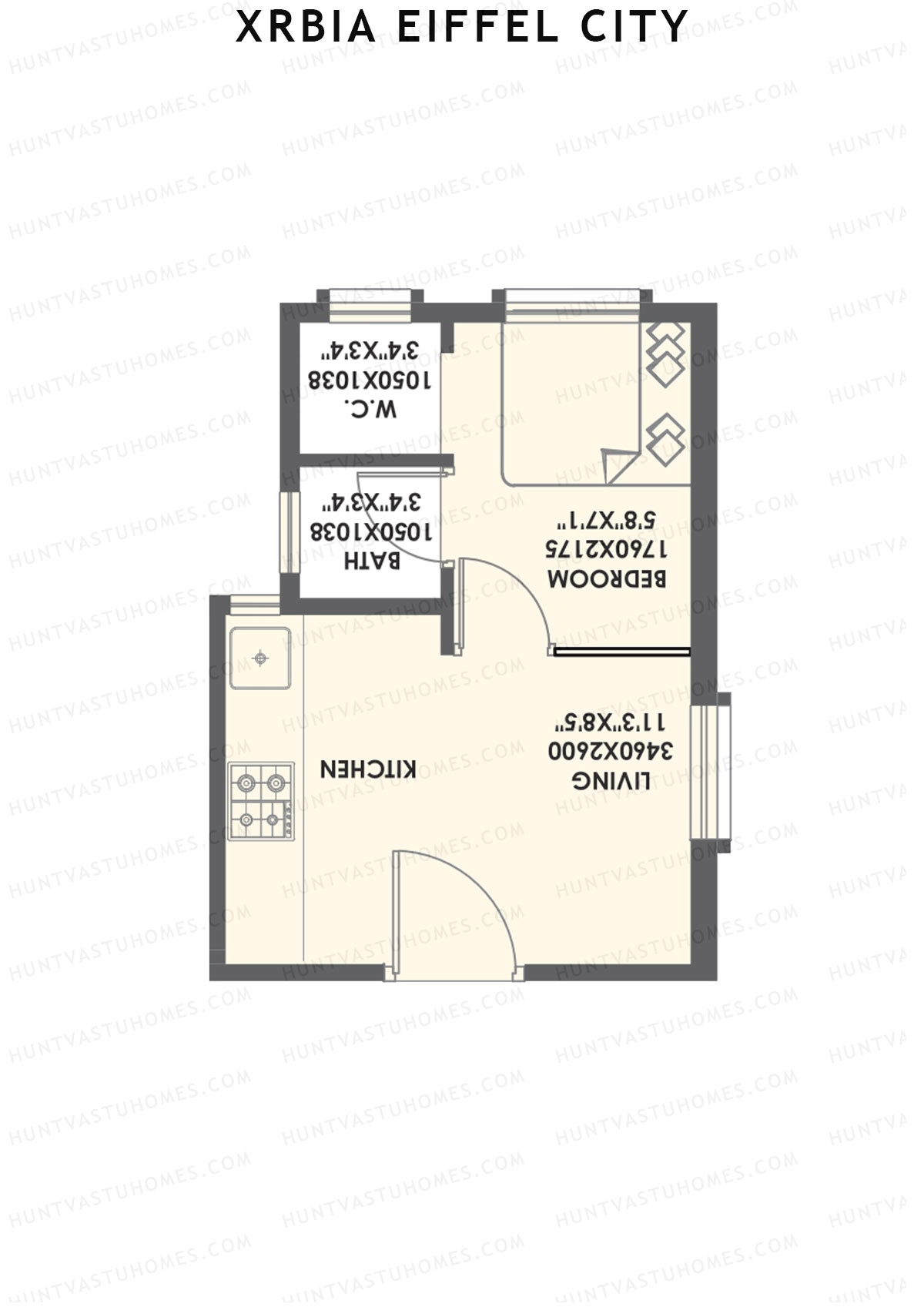 Xrbia Eiffel City Tower C2 Unit 24 Floor Plan