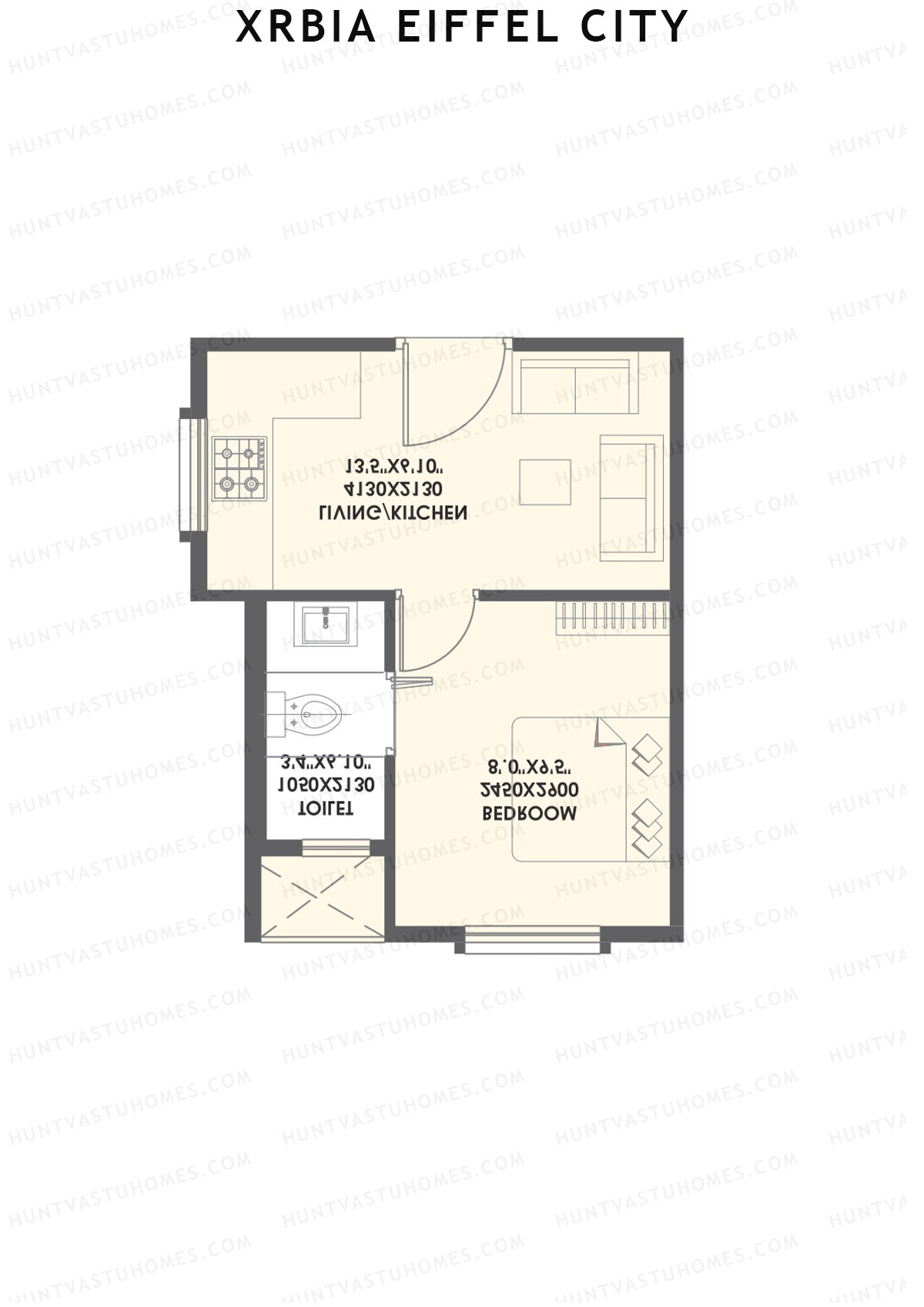 Xrbia Eiffel City Tower C3 Unit 8 Floor Plan